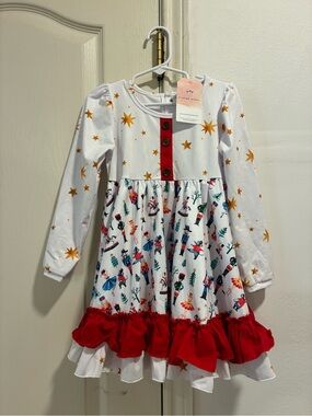 Orange Poppy Nutcracker A Christmas Tale Dress New with tags 3t